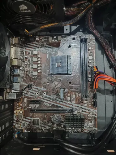 Placa-mãe MSI A520M-A PRO AM4 - Completa