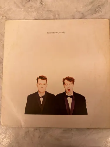 LP Pet Shop Boys - Actually