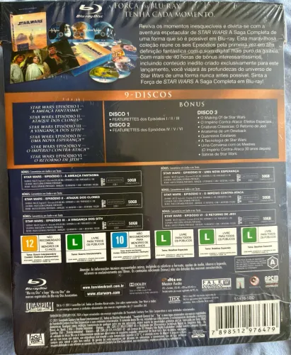 Star Wars: Box blu ray