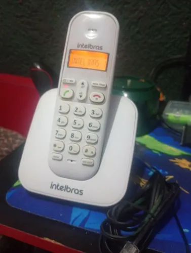 Telefone Sem Fio Intelbras com Base - NOVO (Preço de Usado!)