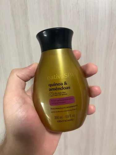 Óleo Corporal Quinoa e Amêndoas