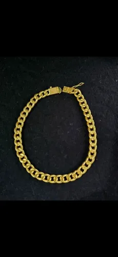 Corrente e puseira de ouro 18k