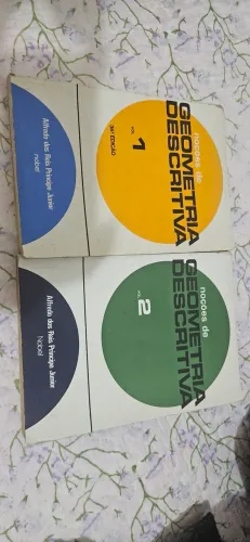 Livro Noções De Geometria Descritiva Vol1 e Vol2 30ª (Usado)