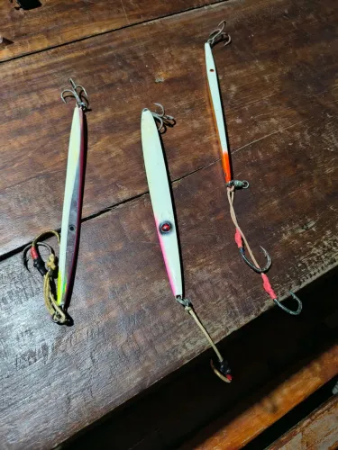 Iscas kakareco glow para pesca oceânica