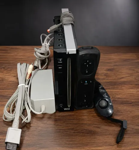 Nintendo Wii Black completo desbloqueado