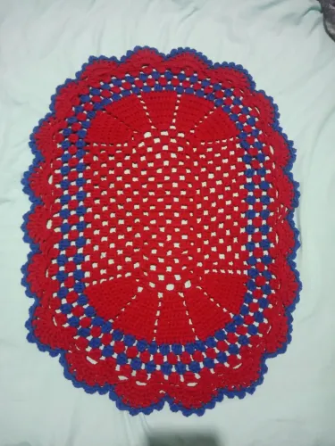 Tapete de crochê
