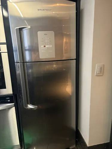 Geladeira brastemp inox