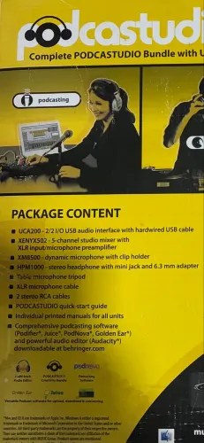 Kit podcast completo