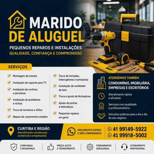 Serviços e manutenção 