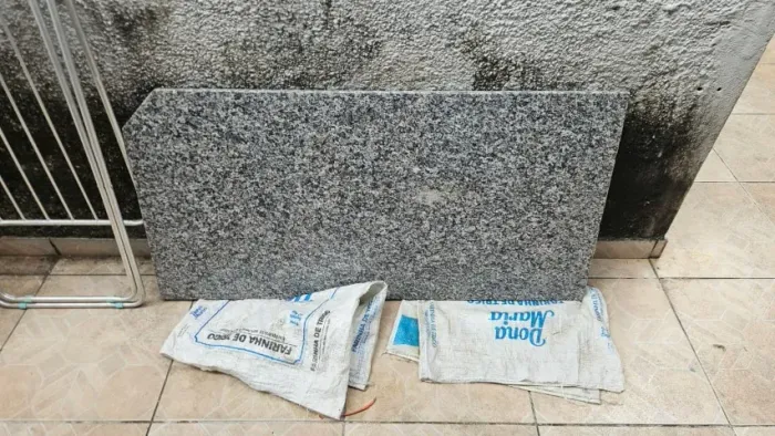 Pedra de Mármore para Bancada 1,23 x 0,62 m