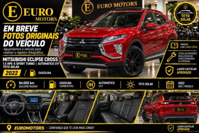 Mitsubishi Eclipse Cross HPE-S Sport 1.5 16V AUT 2022