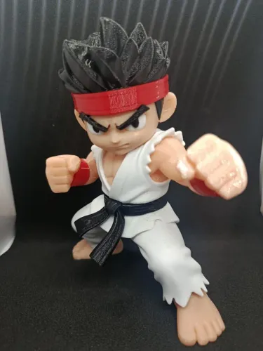 Personagens street fighther estilo Chibi. Preço unitário.