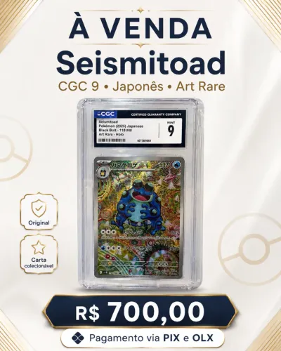 Carta Graduada GCA 9 Seismitoad - 109/086