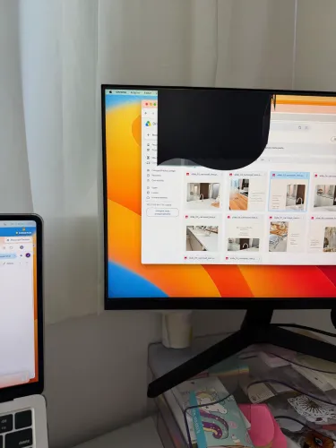 Monitor com defeito