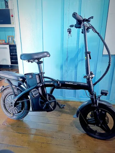 Bicicleta elétrica dobrável NUDA