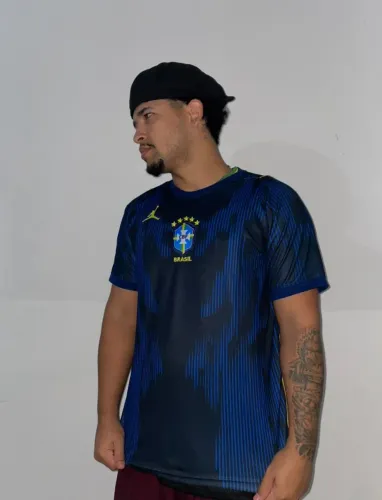 Camisa do Brasil azul