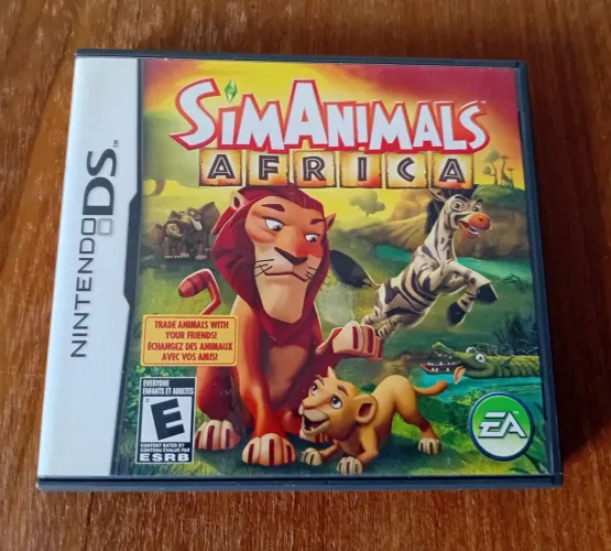 Jogo Sim Animals Africa Nintendo DS - Original<br>