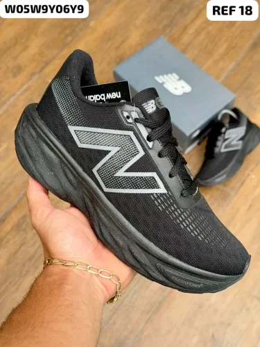 Tênis New balance preto esportivo a pronta entrega