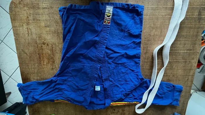 Kimono Infantil Azul M2