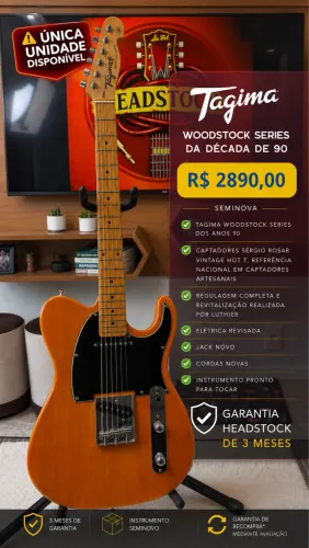 Tagima TW 55 + Captação Sérgio Rosar