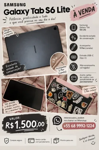 TABLET S6 LITE SAMSUNG