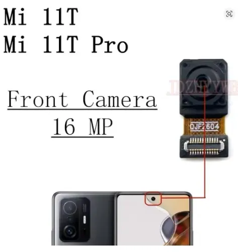 Camera Frontal Xiaomi 11t