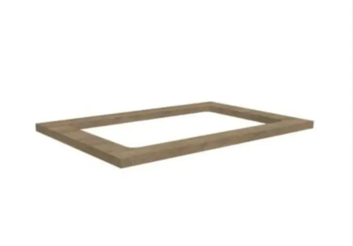 Tampo para cooktop/fogão 80x52cm kappesberg marrom