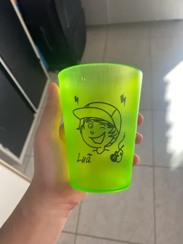 Copo giraffas antigo Luã