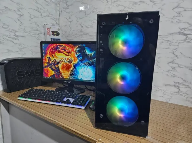 VENDO/TROCO PC GAMER / i3 3220 /8GB RAM/750GB HD/ WIFI/ FORMATADO + JOGOS +ENTREGA