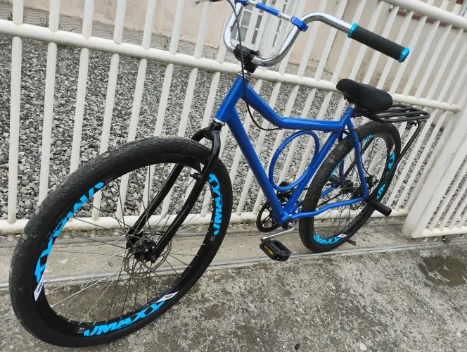 Bicicleta barra circular aro 26