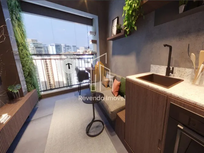 Condomínio Nex One Teodoro, Pinheiros - Apartamento de 25m² com 1 dormitório, 1 banheiro e