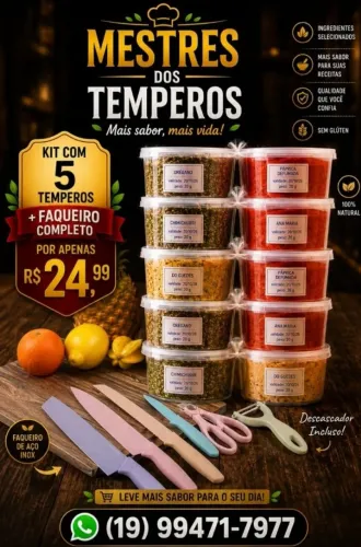 Kit faqueiro