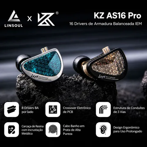 Fone KZ AS16 pro 