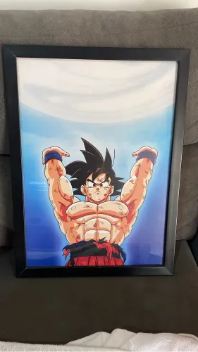 Quadro decorativo do anime Dragon Ball