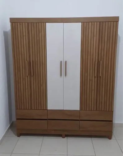 Guarda Roupa de Casal 6 Portas 6 Gavetas (Novo) Entrega Grátis!