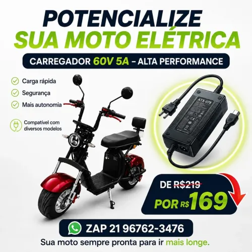 Carregador bike elétrica x11