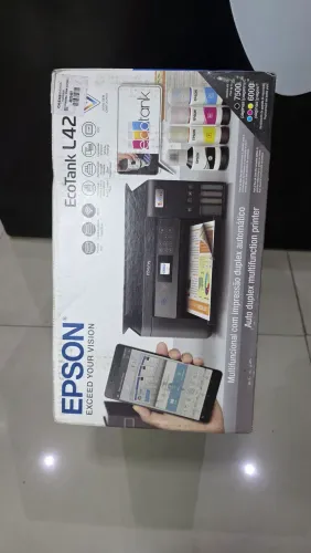Nova lacrada nota fiscal e garantia Multifuncional Epson Ecotank L4260 - Tanque de<br>