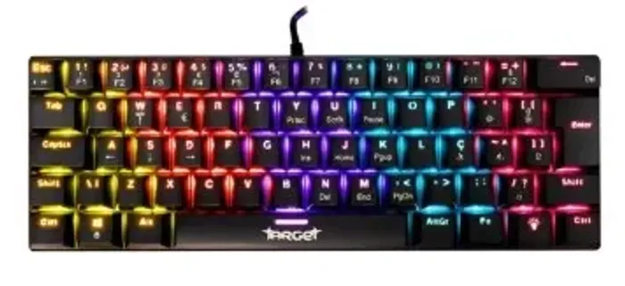 Teclado Mecânico TGT Sherman V3 C1 Compacto Rainbow ABNT2 (NOVO)