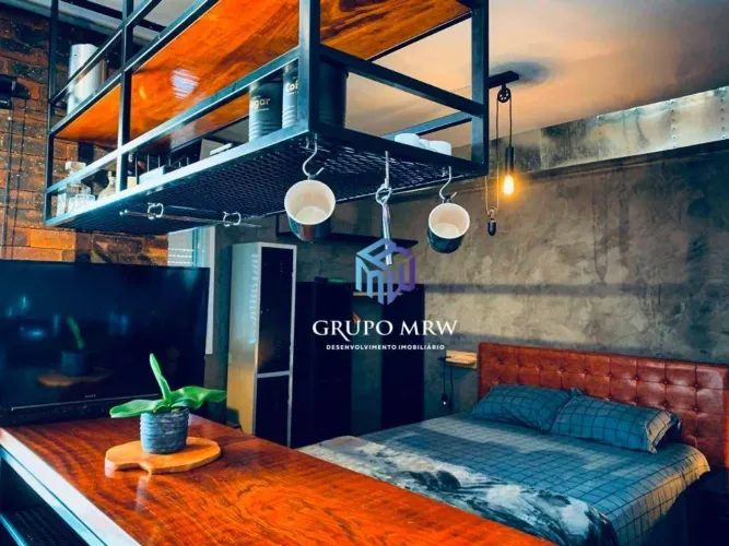 Apartamento com 1 dormitório para alugar, 33 m² por R$ 3.400,00/mês - Jardim Faculdade - S
