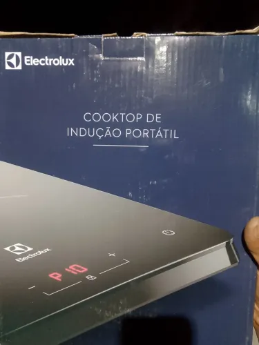 Cooktop 1 Boca Indução Electrolux Portátil Vitrocerâmico Preto Touch IE3TP