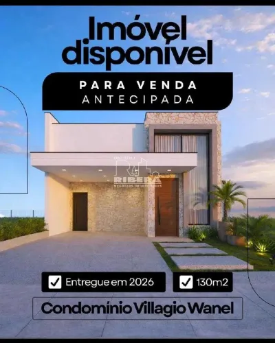 VENDA - CASA CONDOMÍNIO WANEL VILLE - COND. VILLAGIO WANEL / SOROCABA/SP