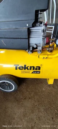 Vendo compressor com pouco uso 