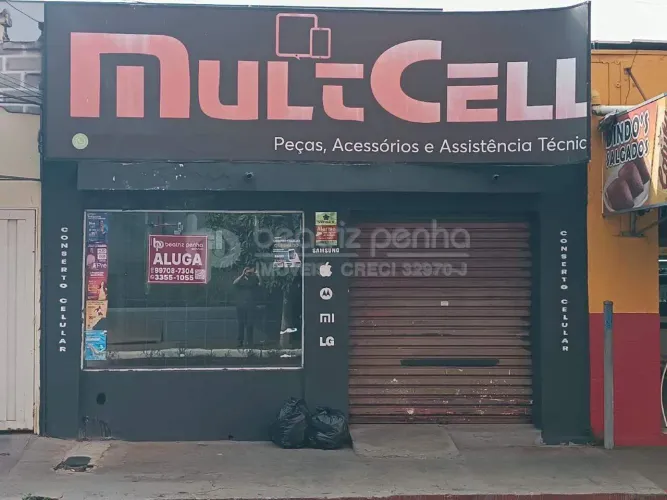 Salão Comercial para Aluguel com 60 m² na Vila Santa Cruz