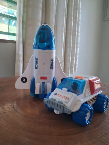 Kit Brinquedo Nave Espacial Astro Venture Foguete