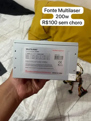 Fonte Multilaser 200W