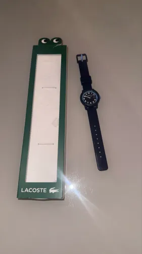 Relógio infantil Lacoste 12.12 azul original - novo na caixa