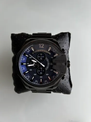 Relógio Diesel Masculino Mega Chief Dz4329 Cronógrafo - Grafite
