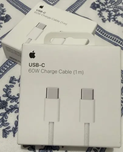 Cabo USB-C 1m Apple Lacrado Novo