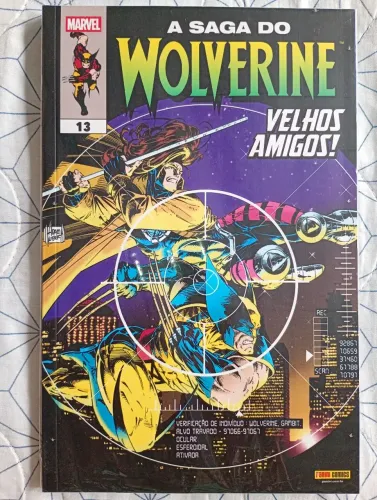 A Saga do Wolverine 13 Panini Novo Lacrado