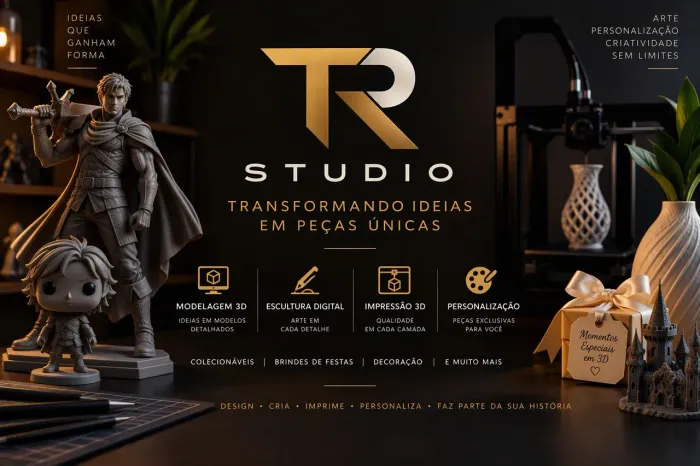 Modelagem 3D Personalizada